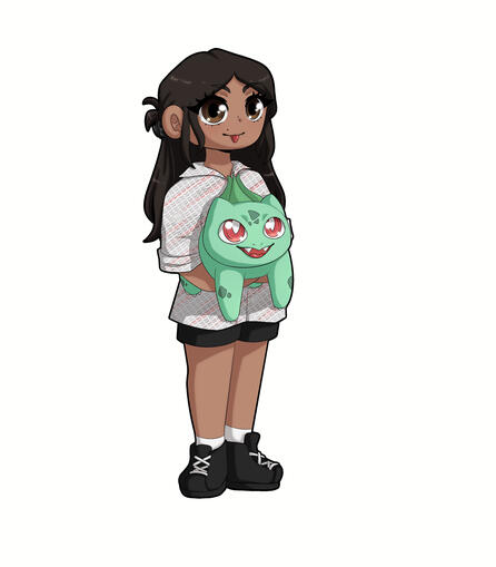 Coworker + Pokemon Chibi Art Coworker + Pokemon Chibi Art