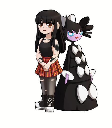 Coworker + Pokemon Chibi Art Coworker + Pokemon Chibi Art