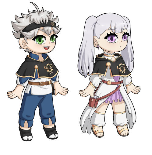 Black Clover Charms Black Clover Charms