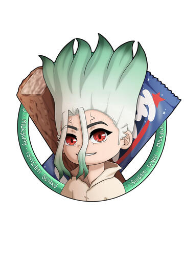 Dr Stone Sticker